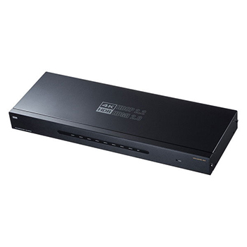 サンワサプライ VGA-HDRSP8 4K/60Hz・HDR対応HDMI分配器（8分配）