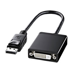 サンワサプライ AD-DPDV02 DisplayPort-DVI変換アダプタ