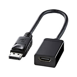サンワサプライ AD-DPHD02 DisplayPort-HDMI変換アダプタ