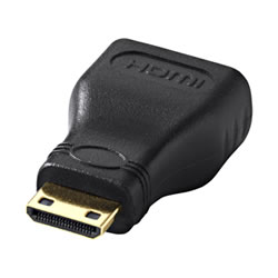 サンワサプライ AD-HD07M HDMI変換アダプタミニHDMI
