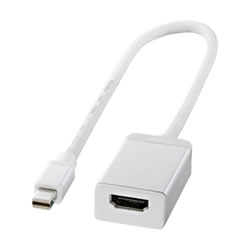 サンワサプライ AD-MDPHD03 MiniDisplayPort-HDMI変換アダプタ