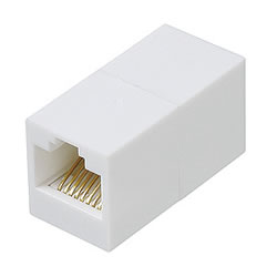 サンワサプライ ADT-EX-5EK RJ-45用中継アダプタ (エンハンスドカテゴリ5)