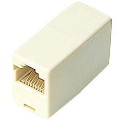 サンワサプライ ADT-EX-JJ RJ-45中継アダプタ (カテゴリ3)