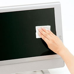 サンワサプライ CD-WT4P30 OAウェットティッシュ(液晶用) 1パック=30枚