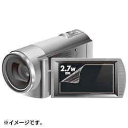 サンワサプライ DG-LC27WDV 液晶保護フィルム （2.7型ワイドデジタルビデオカメラ用）