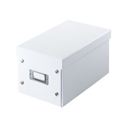 サンワサプライ FCD-MT3W 組み立て式CDBOX(ホワイト)