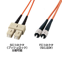 サンワサプライ HKB-CF5W-3 光ファイバケーブル(3m)