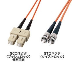 サンワサプライ HKB-CT5W-3 光ファイバケーブル(3m)