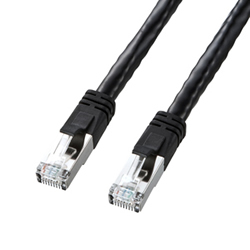 サンワサプライ KB-T6POE-30BK PoE CAT6LANケーブル(30m)
