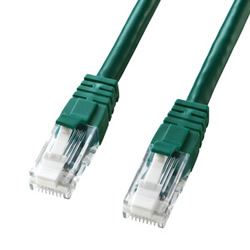 サンワサプライ KB-T6TS-03G つめ折れ防止CAT6LANケーブル