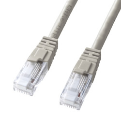 サンワサプライ KB-T6TS-20 つめ折れ防止CAT6LANケーブル