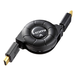 サンワサプライ KM-HD20-M12 HDMI巻取りケーブル