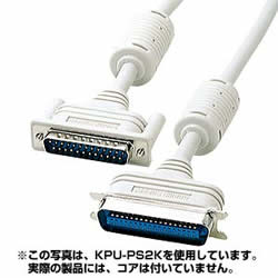 サンワサプライ KPU-PS2-1K プリンタケーブル(1m)