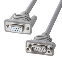 サンワサプライ KRS-443FM4K RS-232C延長ケーブル(4m)