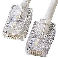 サンワサプライ LA-RJ4845-3 INS1500（ISDN）ケーブル（3m）