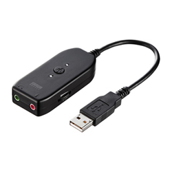 サンワサプライ MM-ADUSB3 USBオーディオ変換アダプタ