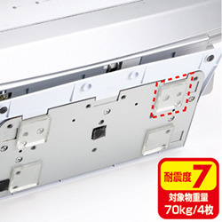サンワサプライ QL-E75CL-25 透明両面粘着ゴム(中)