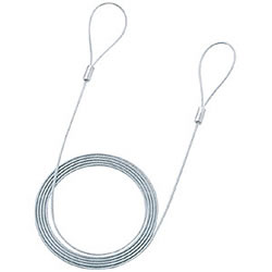 サンワサプライ SLE-3W-2 Eセキュリティ(ワイヤー、2.0m・1.6mm)