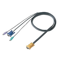 サンワサプライ SW-KLP600 パソコン自動切替器用ケーブル(6.0m)