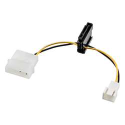 サンワサプライ TK-PWSATAF2 ファン用電源変換ケーブル