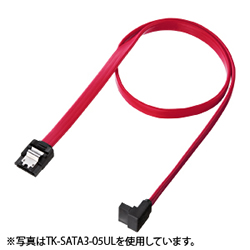 サンワサプライ TK-SATA3-03UL 上L型シリアルATA3ケーブル