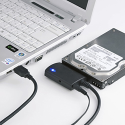 サンワサプライ USB-CVIDE3 SATA-USB3.0変換ケーブル