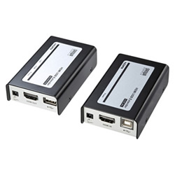 サンワサプライ VGA-EXHDU HDMI+USB2.0エクステンダー