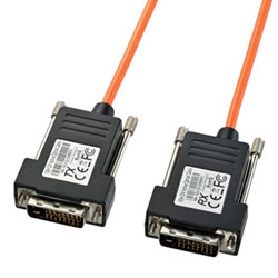 サンワサプライ KC-DVI-FB50 DVI光ファイバケーブル(シングルリンク) 50m