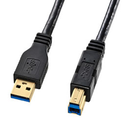 サンワサプライ KU30-10BK USB3.0ケーブル1m黒