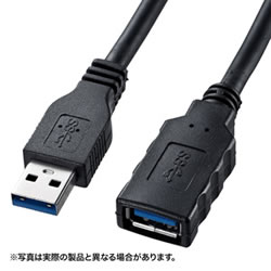 サンワサプライ KU30-EN10 USB3.0延長ケーブル1m