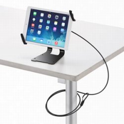サンワサプライ SLE-30STB710BKN タブレット汎用セキュリティ7〜10インチ対応 (eセキュリティ・ブラック)