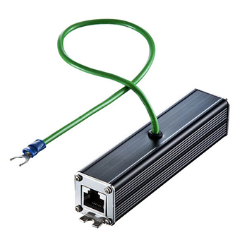 サンワサプライ ADT-NF5EN 雷サージプロテクター(ギガビット対応)