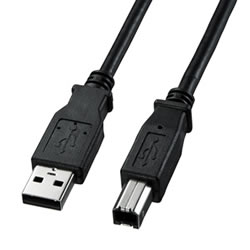 サンワサプライ KU20-1BKK USB2.0ケーブル