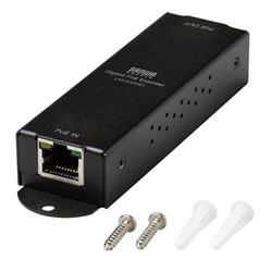 サンワサプライ LAN-EXPOE1 PoEエクステンダー(GigabitPoE+対応)