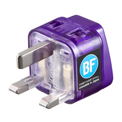サンワサプライ TR-AD12 海外電源変換アダプタエレプラグW-BF(イギリス・香港)