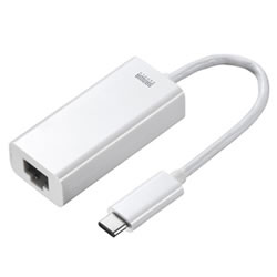 サンワサプライ LAN-ADURCM Gigabit対応USBTypeC LANアダプタ (Mac用)