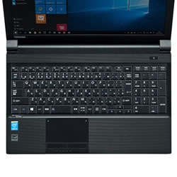 サンワサプライ FA-NDYBST3W ノート用キーボードカバー (東芝dynabookSatelliteBシリーズ用)
