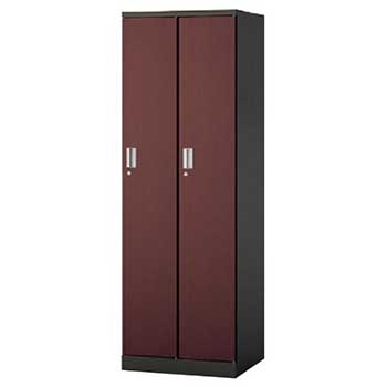 2人用ロッカー 3点ロック 内筒交換錠 ローズ