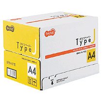 AEJ-A4 αエコペーパー タイプJ A4 汎用品 (226-4790) 1箱=2500枚(500枚×5冊)
