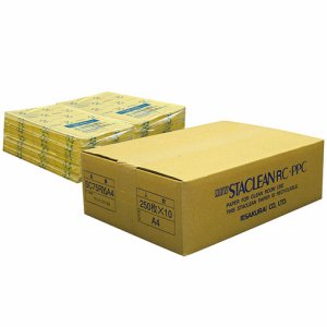 桜井 SC75RYA4 ニュースタクリンRC.PPC A4 イエロー (125-7403) 1箱=2500枚(250枚×10冊)