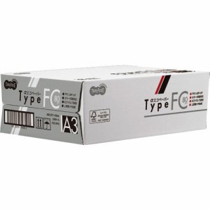 AEFC80-A3 αエコペーパー タイプFC A3 標準 80G 1セット1500枚 汎用品 (923-2976) 1セット=