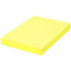 AEC-CYB4B αエコカラーペーパーII シトラスイエロー B4 汎用品 (422-3535) 1冊=500枚