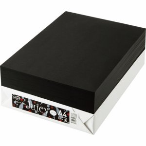 CPJ76A4-32 カラーペーパー JUICY A4 コーラ 汎用品 (329-8251) 1冊=500枚