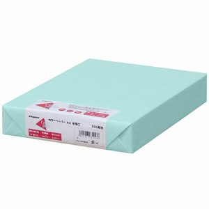 Nagatoya ナ-3262 COLOR PAPER A4 中厚口 空 (220-6509) 1冊=500枚
