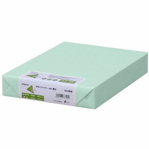Nagatoya ナ-3361 COLOR PAPER A4 厚口 浅黄 (424-2246) 1冊=500枚