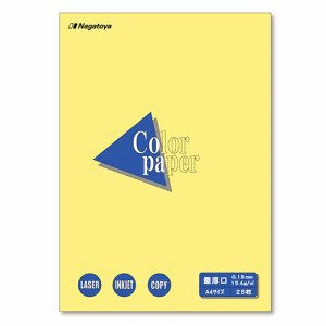 長門屋商店 ナ-3503 Color Paper A4 最厚口 クリーム