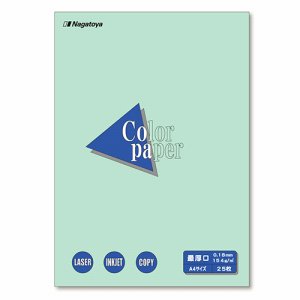 長門屋商店 ナ-3511 Color Paper A4 最厚口 浅黄
