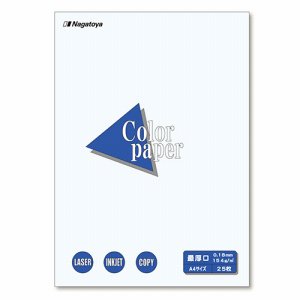 長門屋商店 ナ-3501 Color Paper A4 最厚口 白