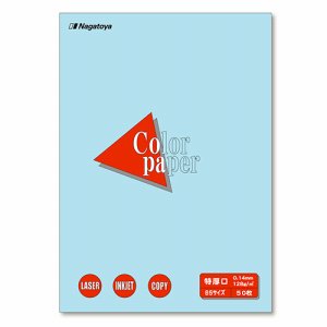 Nagatoya ナ-4412 COLOR PAPER B5 特厚口 空 (129-8673) 1冊=50枚