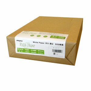 Nagatoya ナ-511 ホワイトペーパー B5 厚口 90kg (228-6266) 1冊=500枚